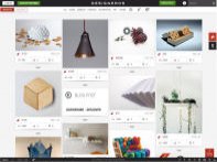 Globální online galerie a maketplace design