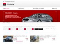 Přehledný firemní web pro Essox s.r.o.